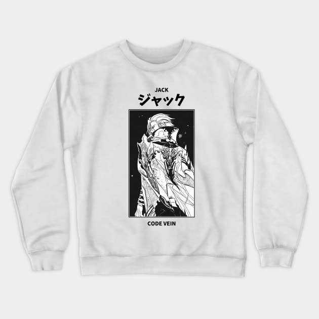 Jack Rutherford Code Vein Crewneck Sweatshirt by KMSbyZet